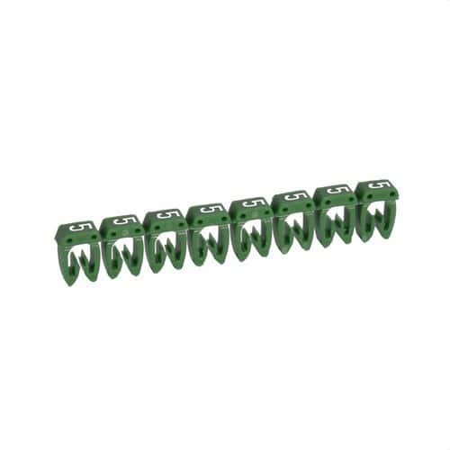 Etiqueta para cablagem CAB 3 - Dígito 5 até 2,5mm2 com referência 038225 à marca LEGRAND