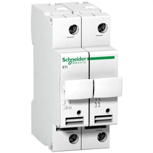 Seccionador de fusíveis STI 2P 500V com referência A9N15651 à marca SCHNEIDER ELECTRIC