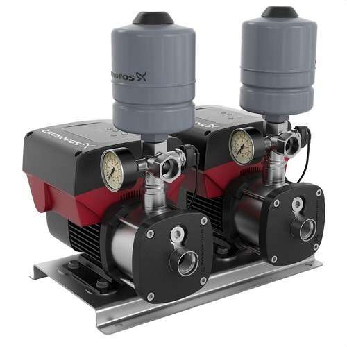 Grupo de pressão CMBE TWIN 3-93 I-U-C-C-D-A com referência 99219421 à marca GRUNDFOS