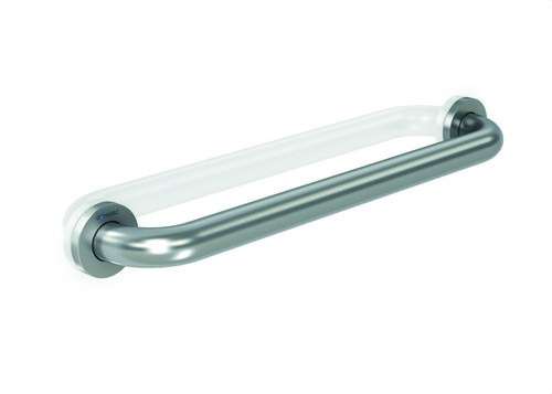 Barra de apoio reta 400mm inox acetinada com referência GW11 02 04 01 à marca GENWEC
