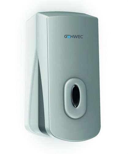 Dispensador de sabonete de 1000ml ABS prateado com referência GW04 12 01 04 à marca GENWEC