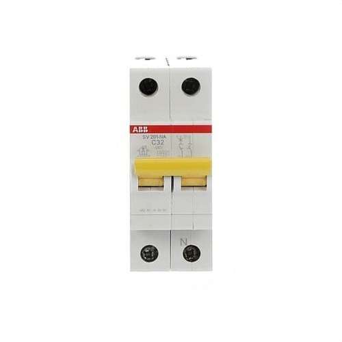 Interruptor diferencial SV201-C32NA 1P+N 32A Curva C Curva C 6kA com referência 2CDS211166R0324 à marca ABB