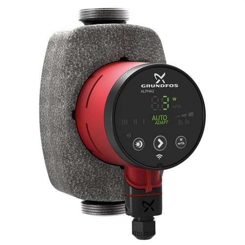 Bomba circuladora ALPHA2 25-60 N 180 com referência 99411424 à marca GRUNDFOS