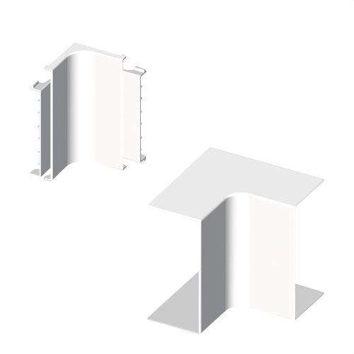 Ângulo interior branco 20x30mm U24X com referência 78343-2 à marca UNEX
