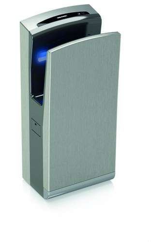 Secador de mãos automático Bladeflow 2 inox acetinado (com escovas) com referência GW01 18 04 01 à marca GENWEC