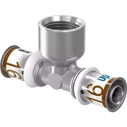 Uponor S-Press PLUS Tê fêmea 20xRP3/4"FTx20 com referência 1070597 à marca UPONOR