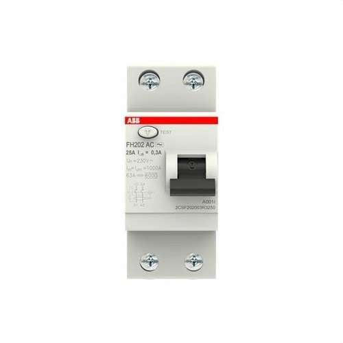 Diferencial 2P 25A Classe AC 300mA com referência 2CSF202003R3250 à marca ABB