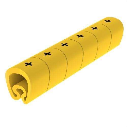 Marcadores pré-cortados amarelos Ø5 em PVC plastificado com referência 1811-= da marca UNEX