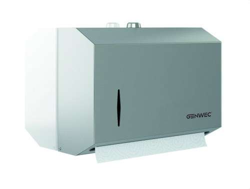 Dispensador de toalhas de papel pequeno inox 304 acetinado com referência GW03 04 04 01 à marca GENWEC