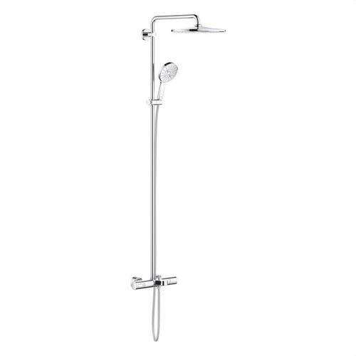 Conjunto de chuveiro termostático Rainshower SmartActive 310 cromado com referência 26657000 à marca GROHE