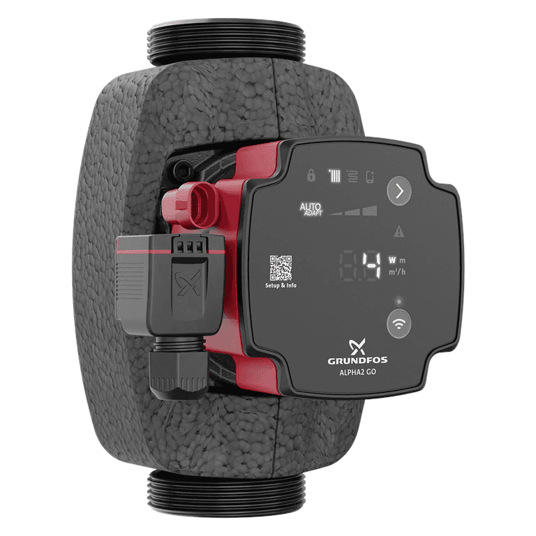 Bomba circuladora Grundfos ALPHA2 GO 32-60 180 com referência 93074214 à marca GRUNDFOS