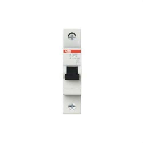 Interruptor magnetotérmico SH201-C20 1P 20A Curva C Curva C 6kA com referência 2CDS211001R0204 à marca ABB