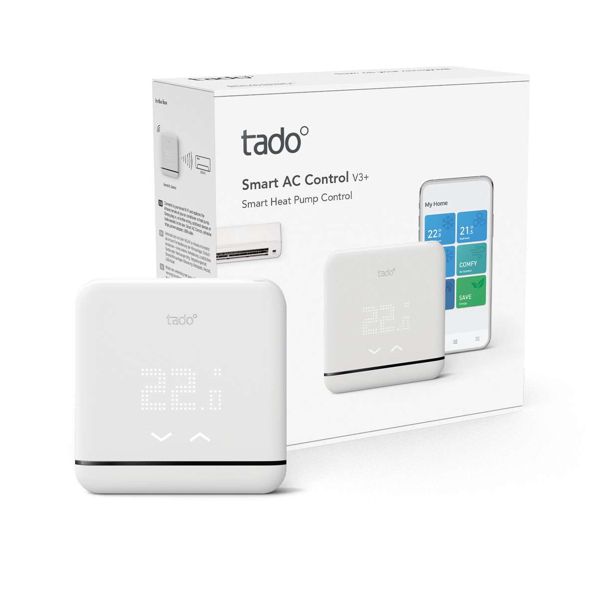 Controlo WiFi universal Tado V3+ para ar condicionado com referência SAC V3+ à marca TADO