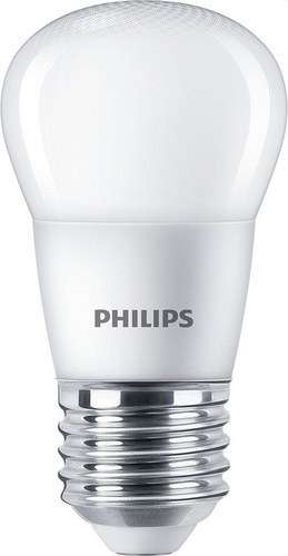 Lâmpada LED esférica CorePro Lustre ND 5-40W E27 827 P45 FR com referência 31262300 à marca PHILIPS