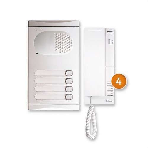 Kit de intercomunicador para 4 habitações 4140/AL com referência 11284140B da marca GOLMAR