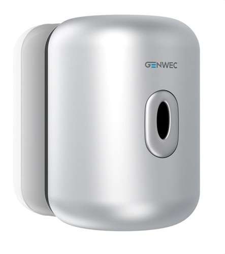 Dispensador de papel toalha ABS prateado com referência GW03 21 01 04 à marca GENWEC