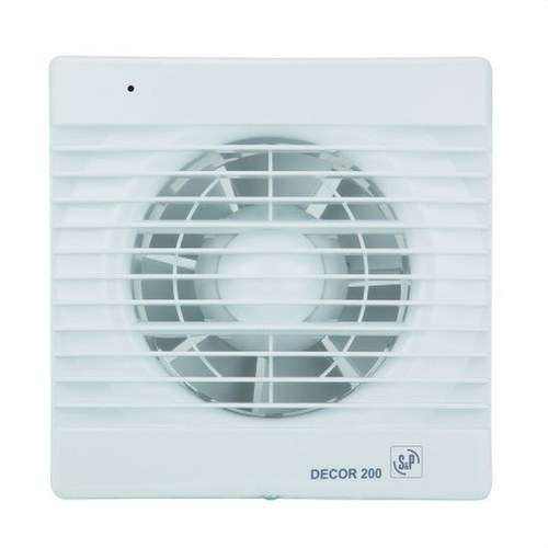 Exaustor de casa de banho DECOR-200 CRZ (230V 50) RE com referência 5210103700 da marca SOLER & PALAU