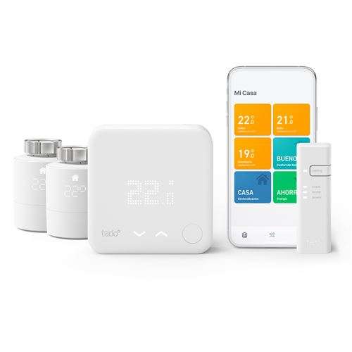 Kit de início para termostato inteligente com fios TADO V3 + 2 cabeças termostáticas com referência ST KIT SRT2 à marca TADO