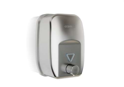 Dispensador de sabão de parede 1800ml inox acetinado com referência GW04 21 04 01 à marca GENWEC