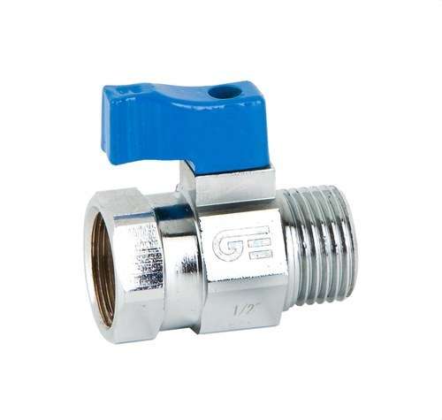 Válvula de esfera mini 1/2" azul com referência 3097 04 à marca GENEBRE