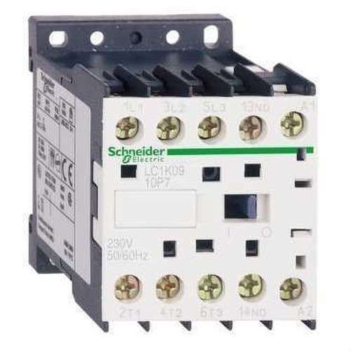 Minicontactor K Tripolar 12A 230V AC com referência LC1K1210P7 à marca SCHNEIDER ELECTRIC