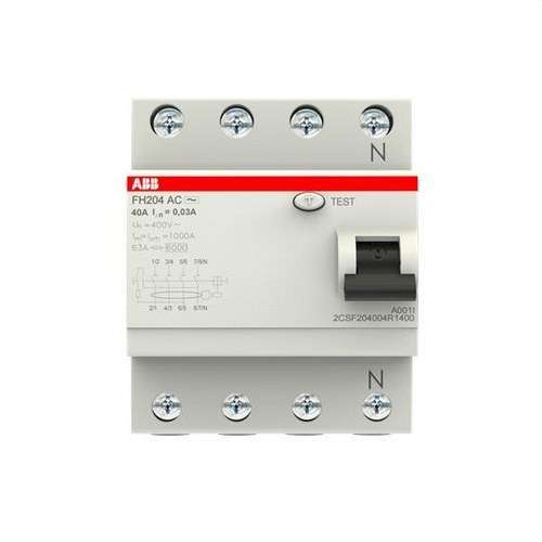 Diferencial 4P 40A Classe AC 30mA com referência 2CSF204004R1400 à marca ABB