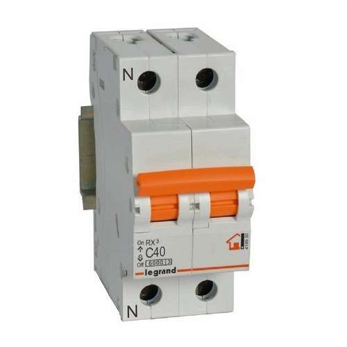 Interruptor diferencial RX³ 1P+N 40A Curva C com referência 419930 à marca LEGRAND