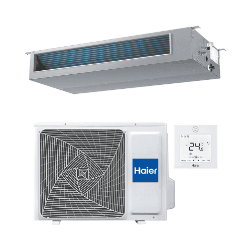 Ar-condicionado dutado com Wi-Fi Haier 7,1 kW 24000 BTU com referência HAEAD71S2SM9FA(H)1U71S2SR3FA à marca HAIER