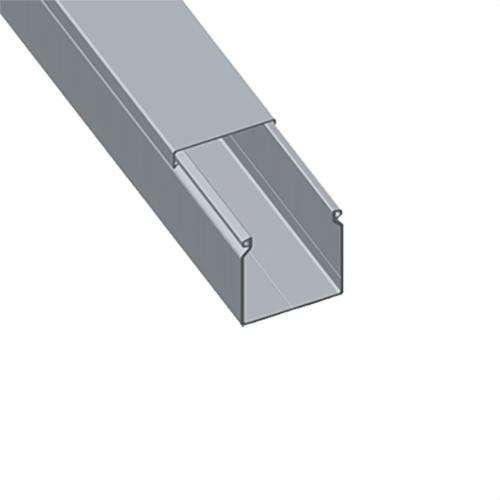 Calha cinza U23X 42x43mm com referência 40.40.07 à marca UNEX