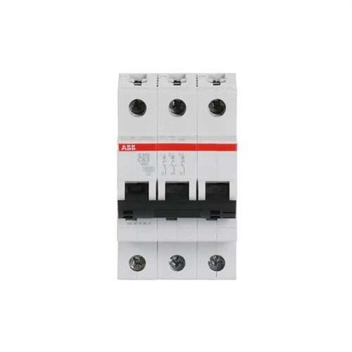 Interruptor diferencial S203-C63 3P 63A Curva C 10kA com referência 2CDS253001R0634 à marca ABB