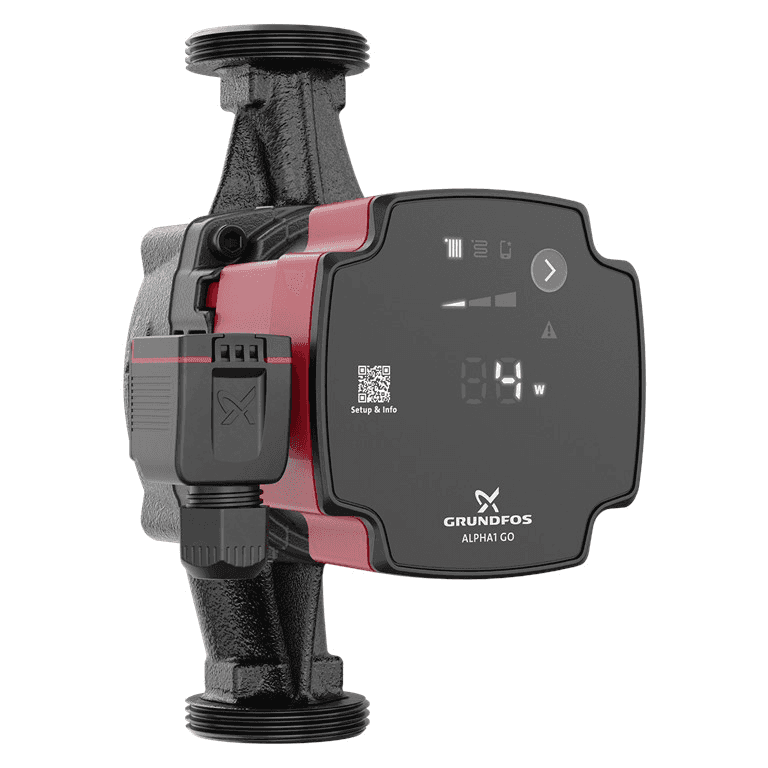 Bomba circuladora Grundfos ALPHA1 GO 25-60 180 com referência 93074169 à marca GRUNDFOS