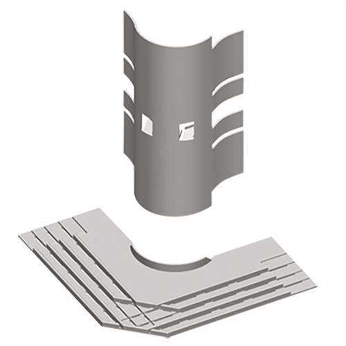 Cantonera ângulo exterior U24X com referência 93870 à marca UNEX