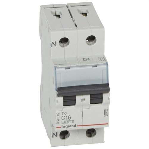 Interruptor diferencial TX3 P+N 16A Curva C 6kA com referência 403586 à marca LEGRAND