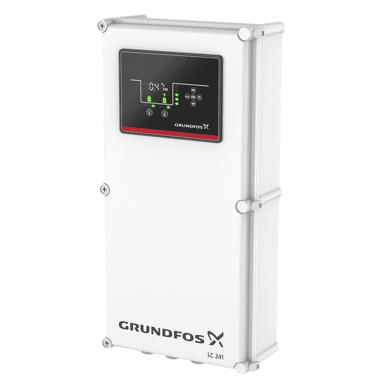Painel de controle LC 241 2 x 5,7-12 DOL 3X230/400 PI OPT com referência 99877174 à marca GRUNDFOS