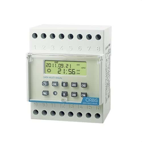 Orbis DATA MULTI ANNUAL Digital Timer Switch with reference OB177200 from the brand ORBIS