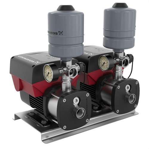 Grupo de pressão CMBE TWIN 5-62 I-U-C-C-D-B com referência 99219423 à marca GRUNDFOS