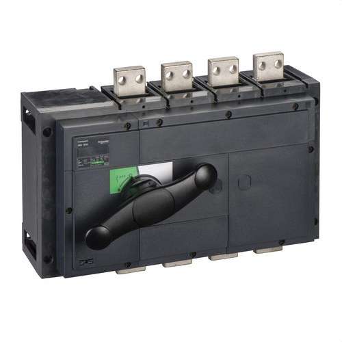 Interruptor seccionador Interpact INS1250 4P 1250A com referência 31335 à marca SCHNEIDER ELECTRIC