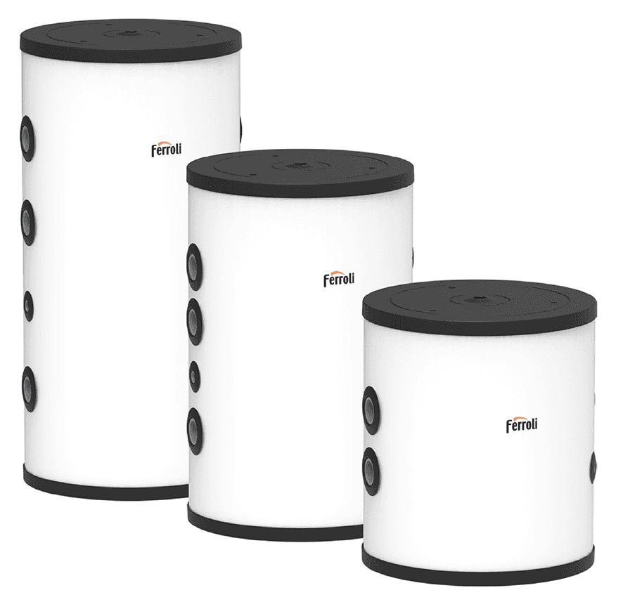 Depósito de inércia Ferroli ECOPUFFER HP 100 litros com referência 0Y111DXA à marca FERROLI