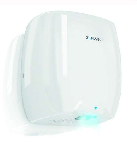 Secador de mãos com sensor eletrónico E-flow alumínio branco 220-240V com referência GW01 12 02 00 à marca GENWEC