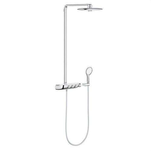 Conjunto de chuveiro termostático Rainshower System SmartControl Duo 360 cromado com referência 26250000 à marca GROHE