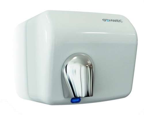 Secador de mãos com sensor eletrónico Classicflow aço branco com referência GW01 25 03 00 à marca GENWEC