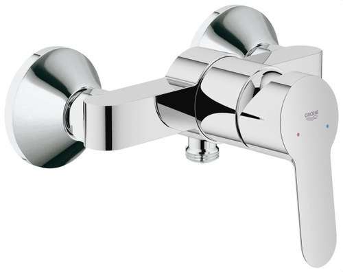 Misturadora monocomando para duche Bauedge cromada com referência 23333000 da marca GROHE