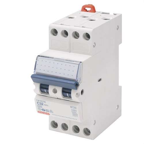 Disjuntor Magnetotérmico 4P 25A Curva C 6kA com referência GW90289 à marca GEWISS