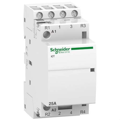 Contator ICT 25A 2 NA+2 NF 230/240V CA com referência A9C20838 à marca SCHNEIDER ELECTRIC