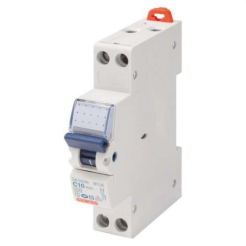 Disjuntor Magnetotérmico 1P+N 20A Curva C 10kA com referência GW90228 à marca GEWISS