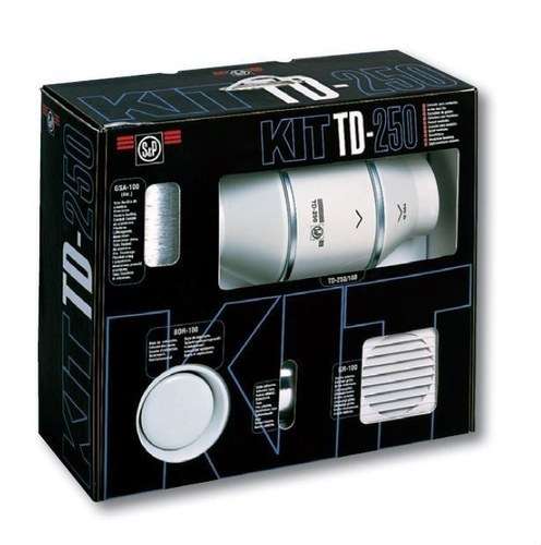 Kit de extração TD-MIXVENT TD-160/100N com referência 5211225700 da marca SOLER & PALAU