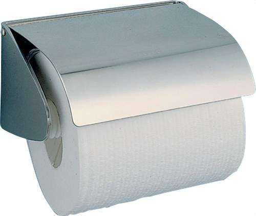 Suporte de papel higiénico em aço inoxidável acetinado com referência 05013.S da marca NOFER