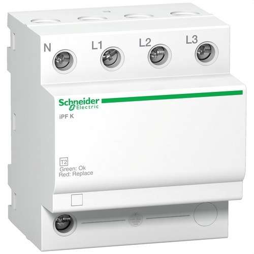 Limitador de sobretensões transitórias Acti9 IPF20 20KA 340V 3P+N com referência A9L15693 à marca SCHNEIDER ELECTRIC