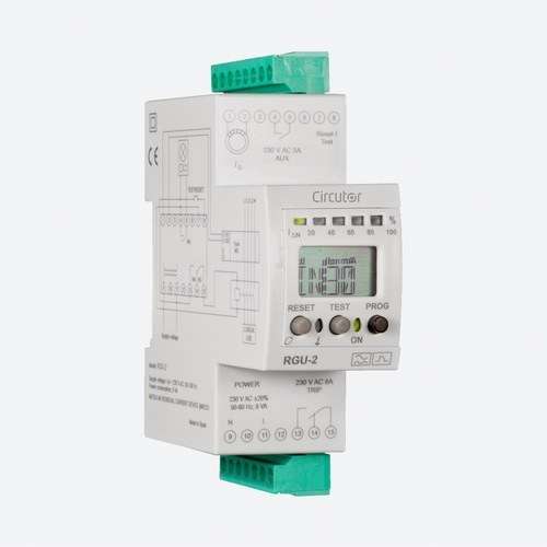 Relé diferencial Circutor RGU2 com referência P11A61. à marca CIRCUTOR