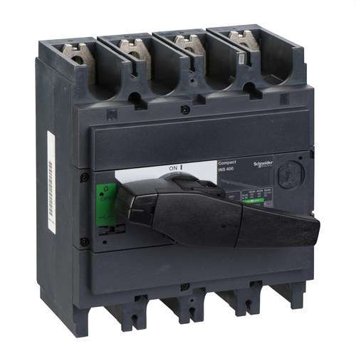 Interruptor seccionador Interpact INS400 4P 400A com referência 31111 à marca SCHNEIDER ELECTRIC